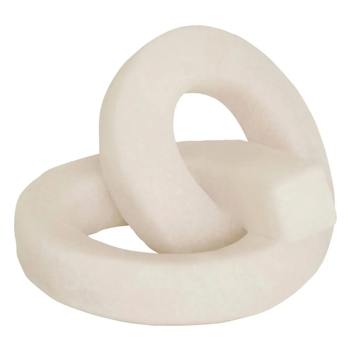 Déco à Poser en Résine «Louan» 20cm Blanc