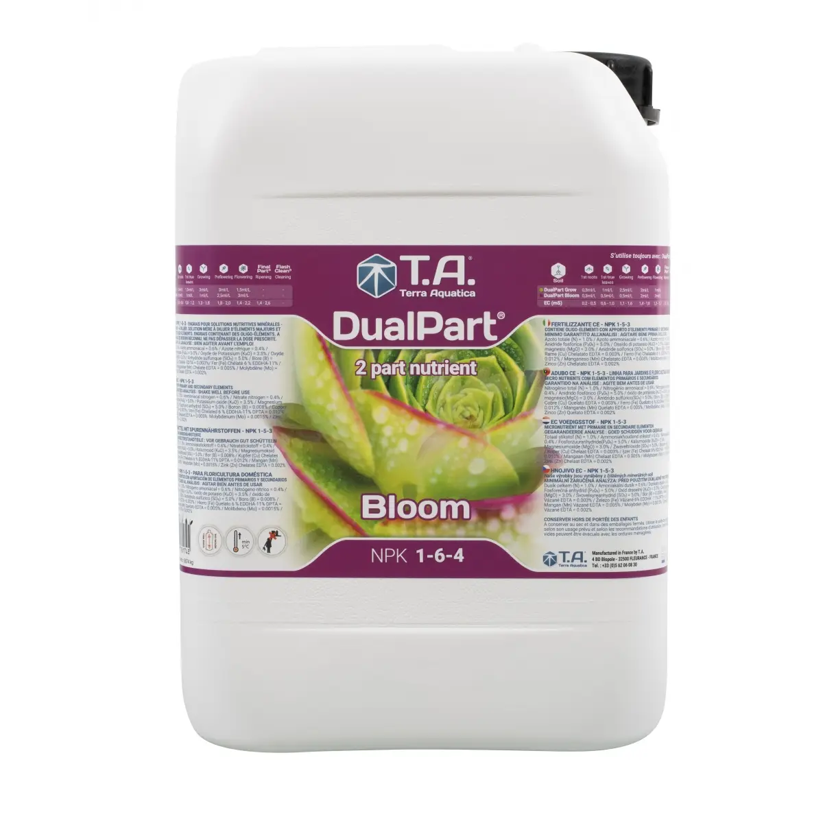 DUALPART Bloom 10 litres – Terra Aquatica