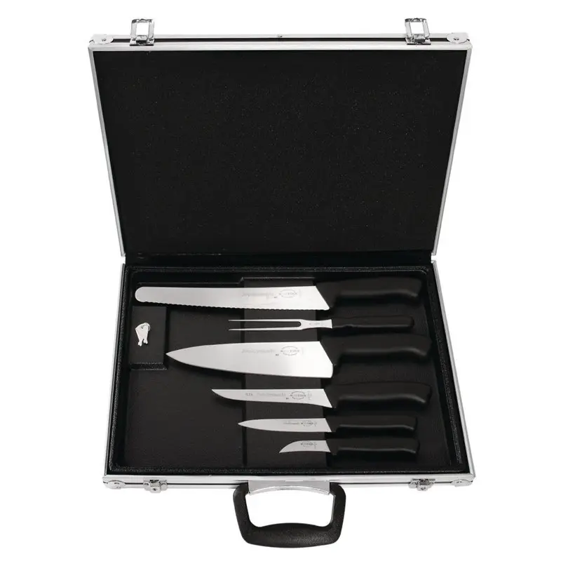 Ensemble 6 Couteaux Professionnels et Mallette Magnétique – Dick