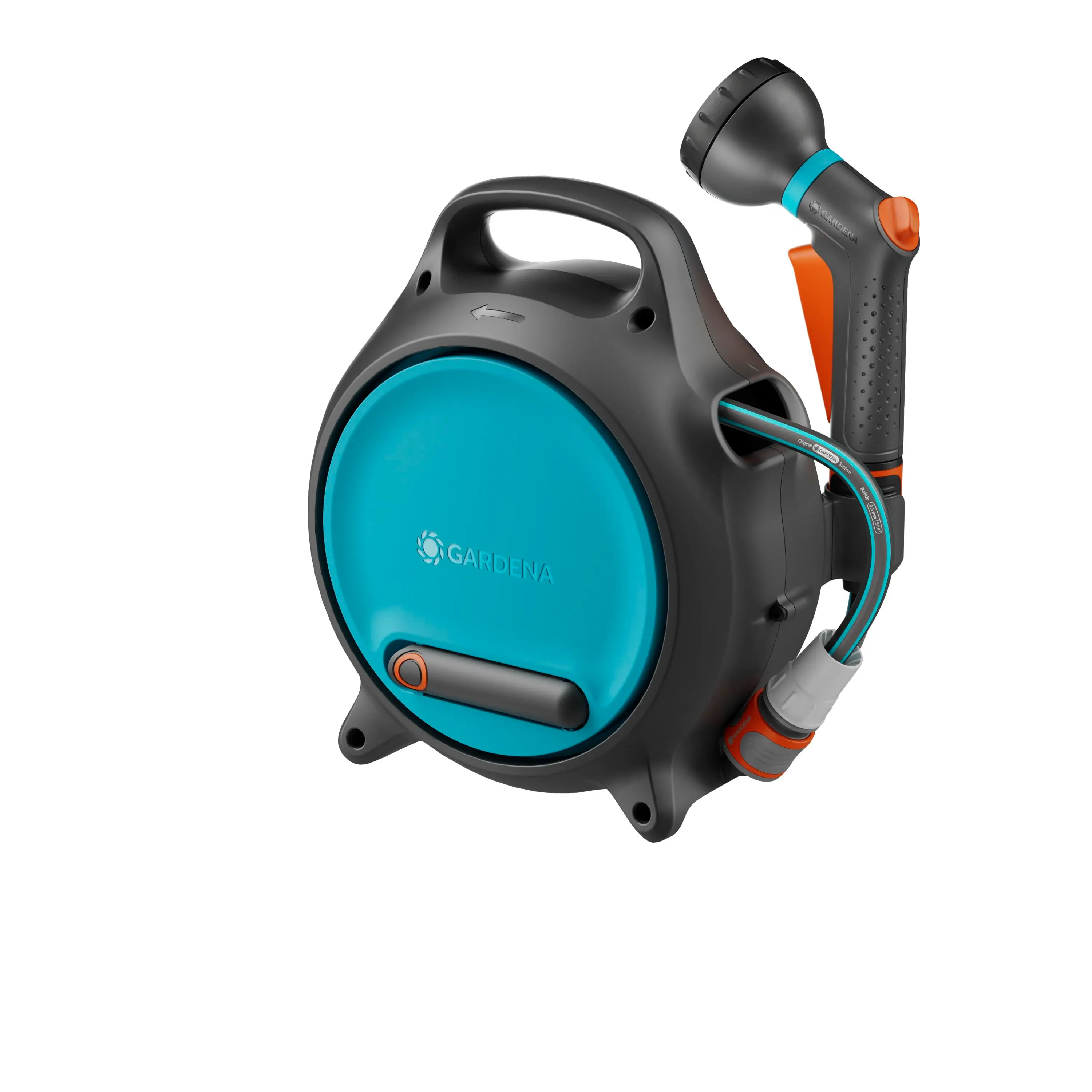 Carrete portátil Move con manguera Ø 8,5 mm L. 10 m – Gardena