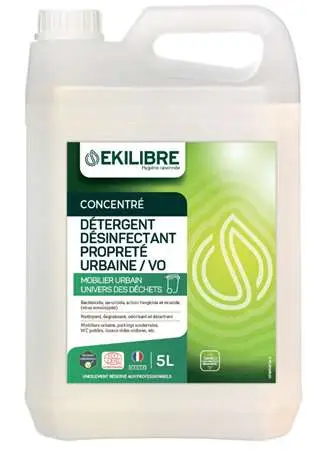 Détergent Désinfectant Concentré Bidon de 5L – Lot de 4 – Action Pin