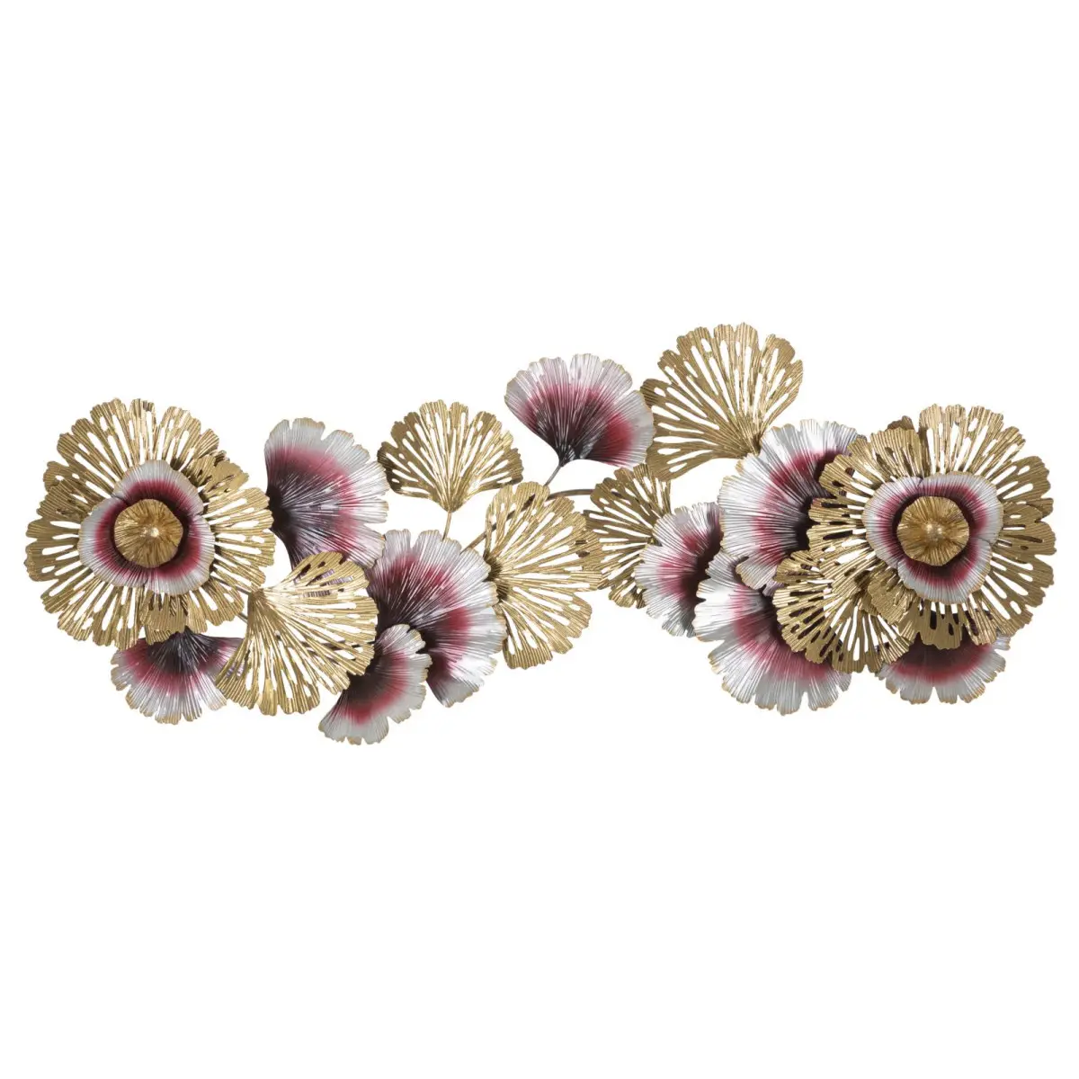 Décoration Murale en Métal «Color» 130cm Multicolore