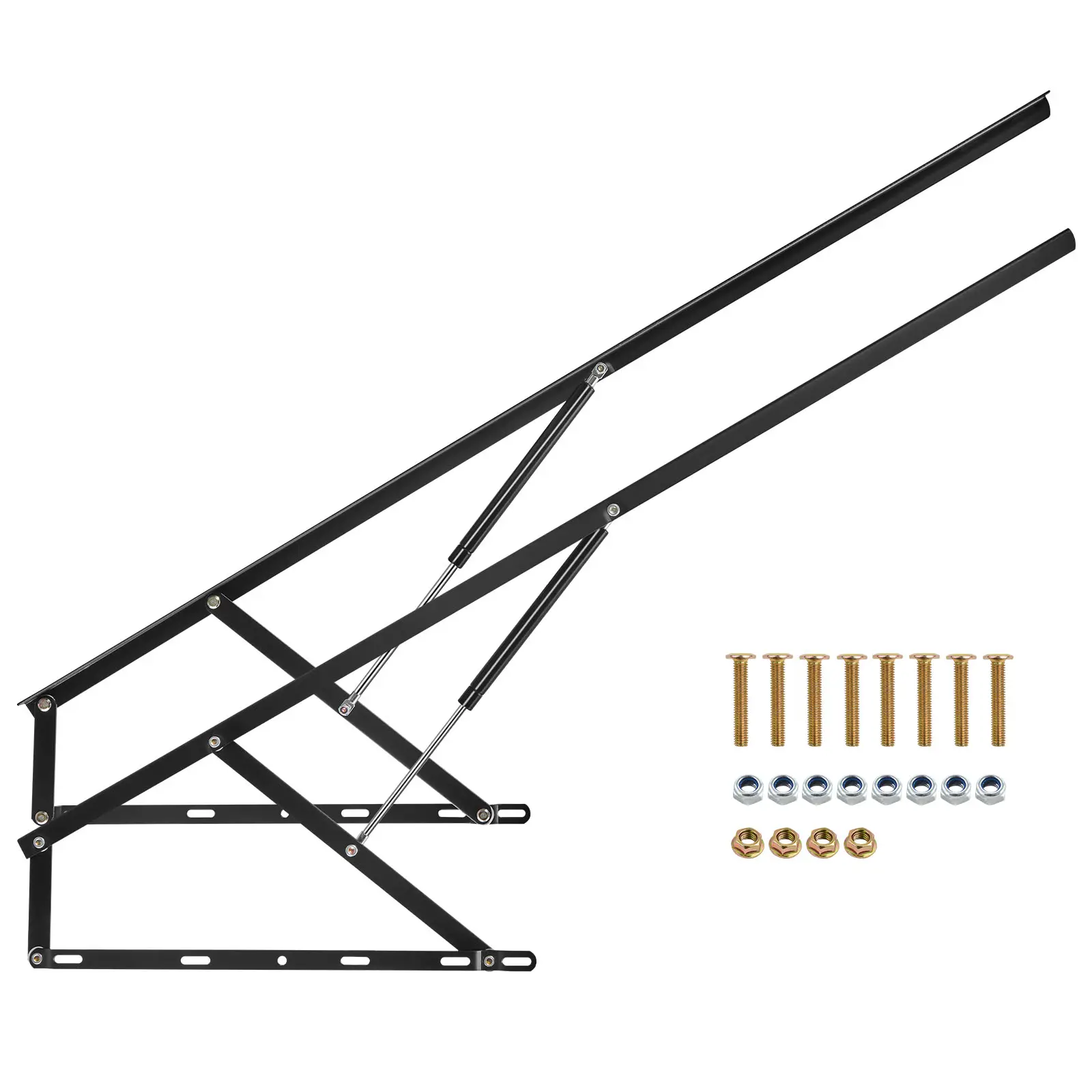 VEVOR Élévateur lit, taille 59×79 po, charge 309 lb, ressort pneumatique. Lit mural pliant.