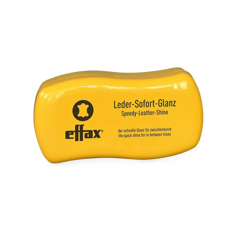Effax® – Eponge lustrante pour cuir Effax