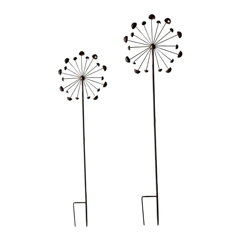 Ensemble 2 Tuteurs fleurs en Fer Pistillus 32x110cm