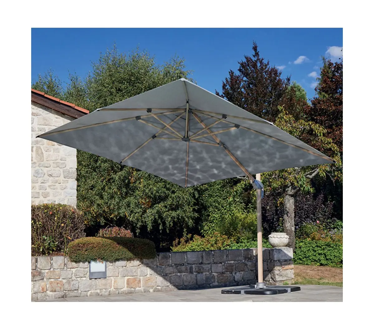 effet bois – gris perle – EMERAUDE en Aluminium – EMERAUDE