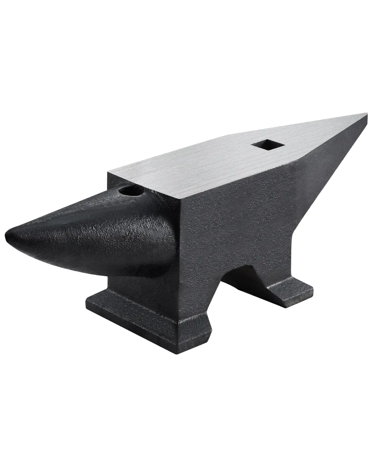 VEVOR Enclume forgeron 60 kg, acier dur 55 HRC, 2 cornes. Pour rivetage, aplatissement, métallurgie.