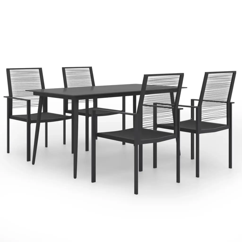 Ensemble à manger de jardin 5 pcs vidaXL 3060257
