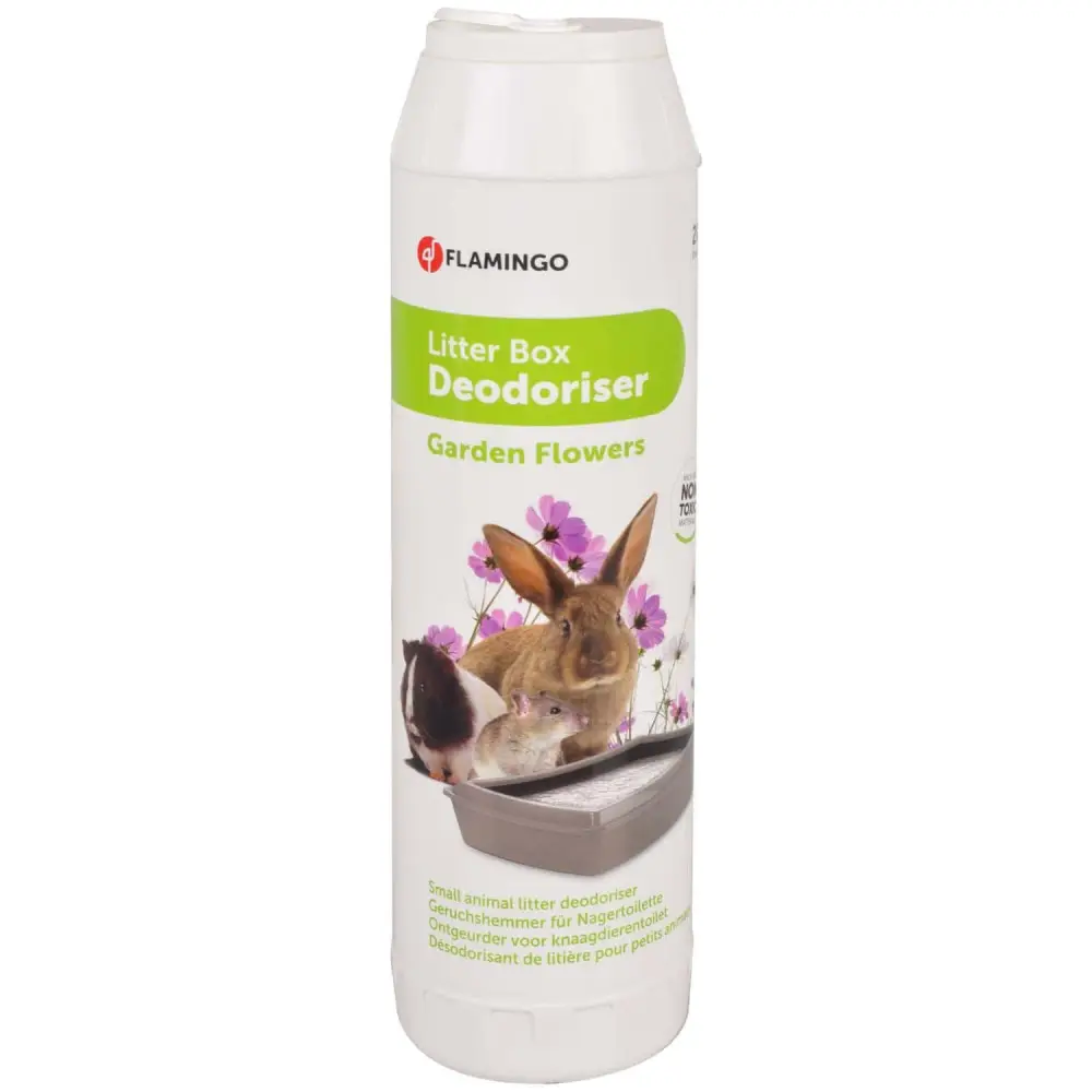 Désodorisant litière pour les rongeurs 750 g » fleurs de jardin»