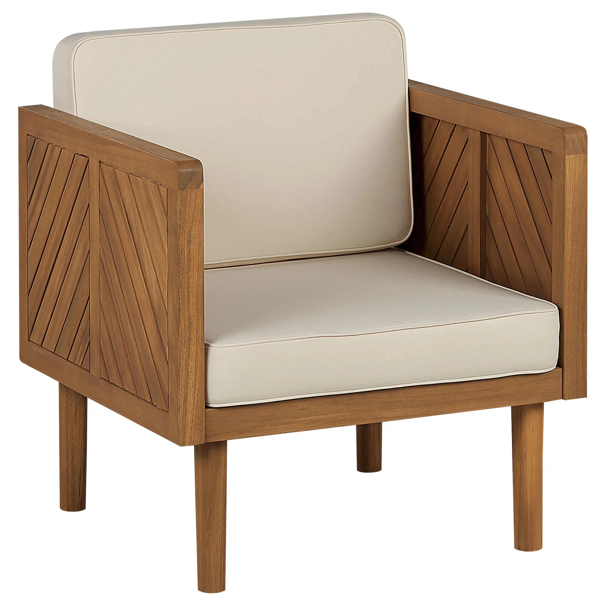 Fauteuil Acacia Marron BARATTI – Beliani