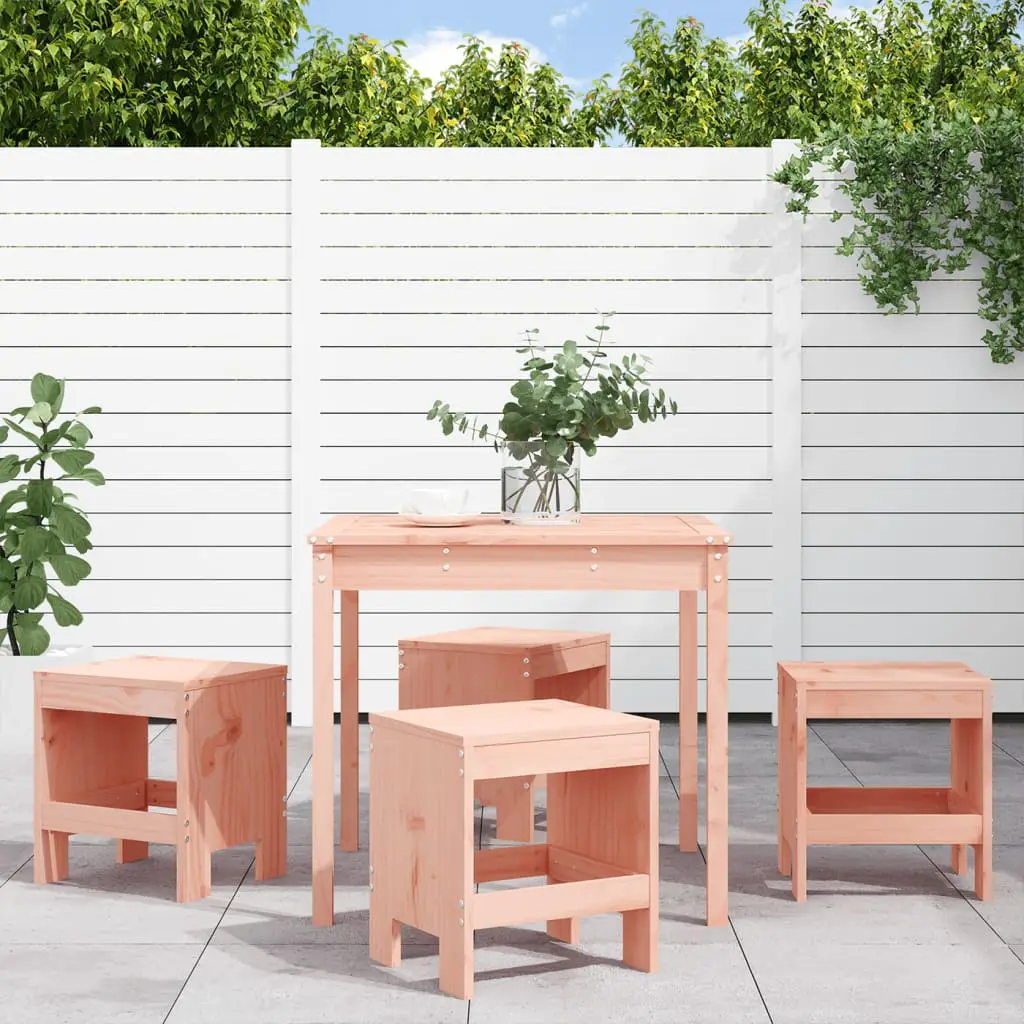 Ensemble à manger de jardin 5pcs bois massif Douglas vidaXL 3157714