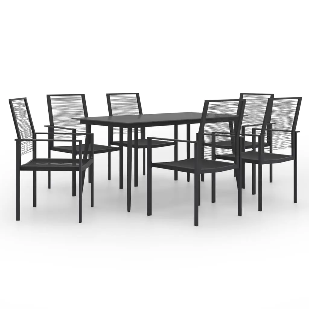 Ensemble à manger de jardin 7 pcs vidaXL 3060258
