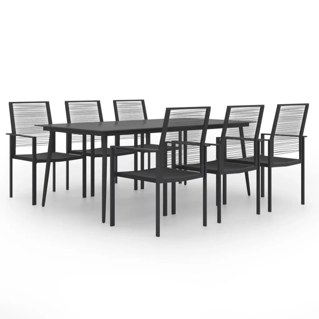 Ensemble à manger de jardin 7 pcs vidaXL 3060259