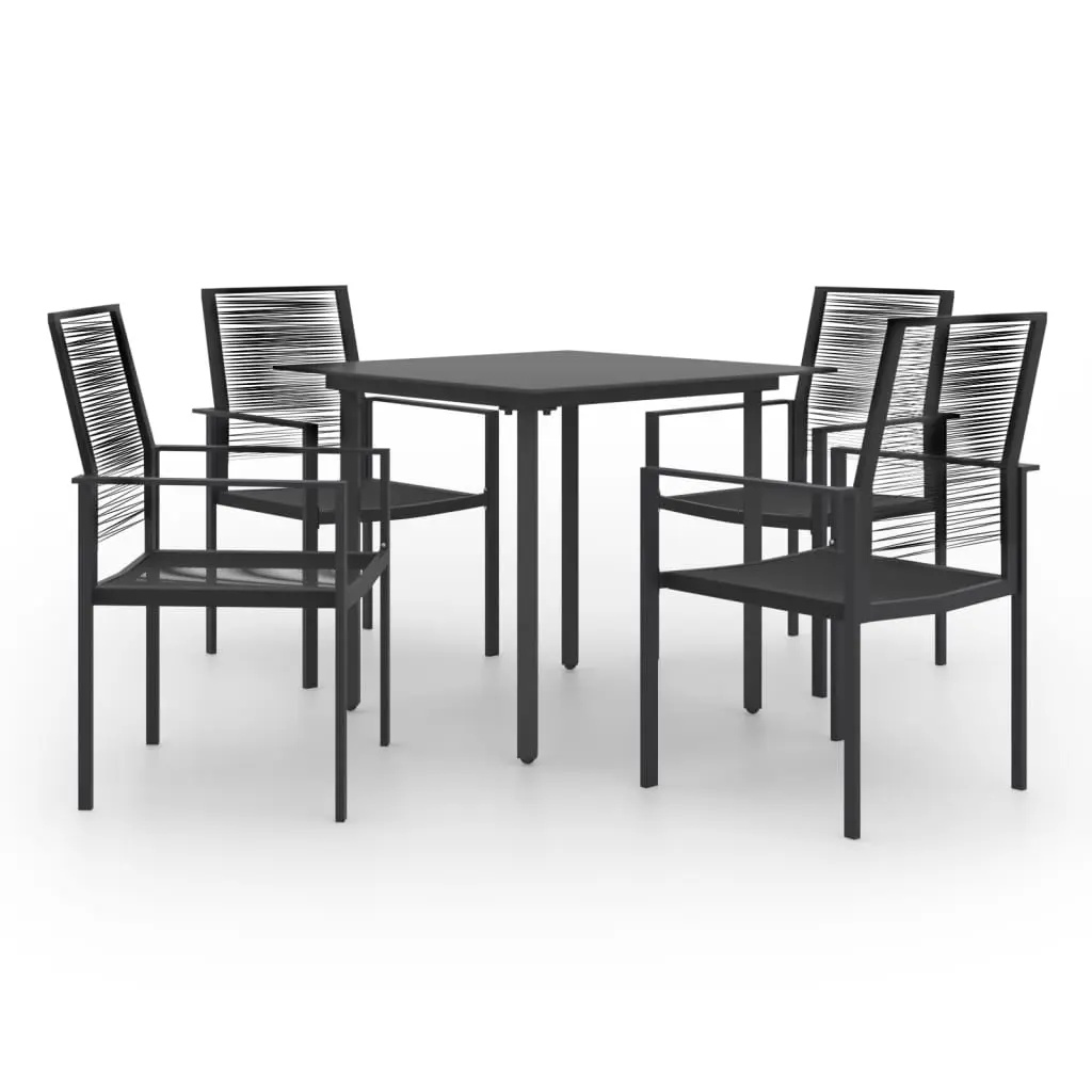 Ensemble à manger de jardin 5 pcs vidaXL 3060262