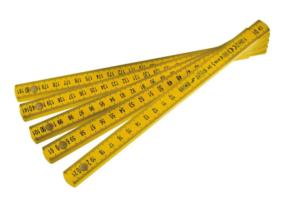 Mesure Pliante en Aluminium 2 m – Robuste, Précise et Compacte – Mondelin