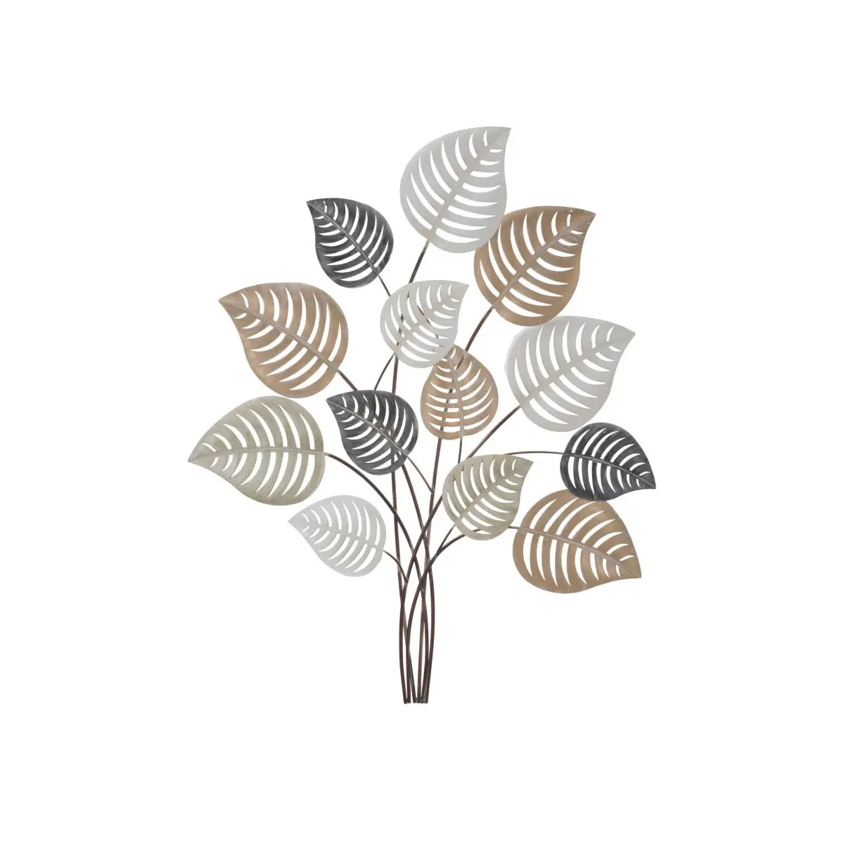 Décoration Murale en Métal «Otip» 81cm Multicolore