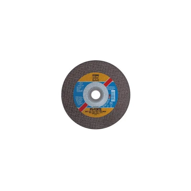 Disque à tronçonner 125×1,6 R inox A 46PS – Quantité: 25