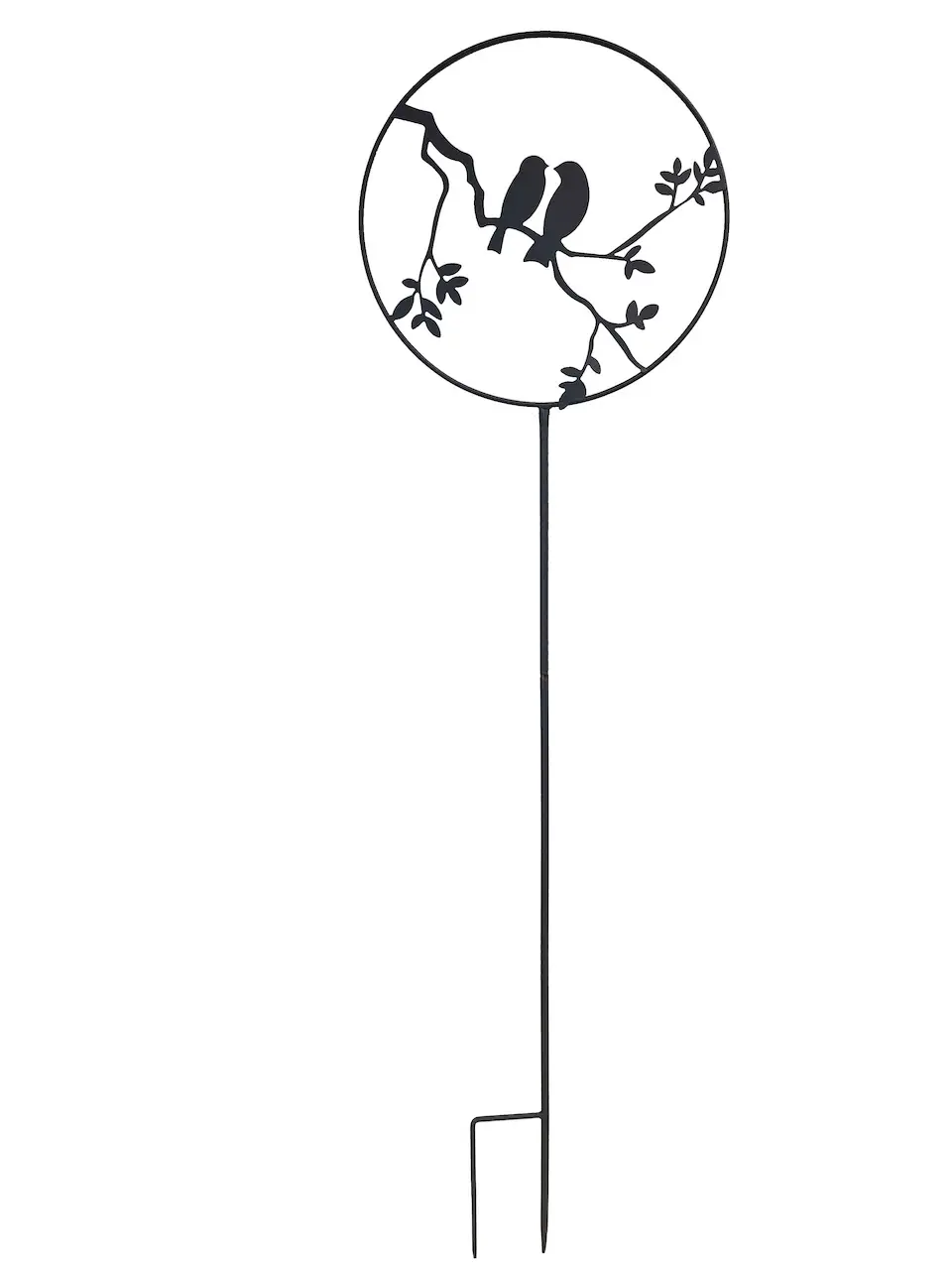 Déco de jardin à piquer en forme d’oiseaux – 35×122,5cm – Anthracite – Louis Moulin