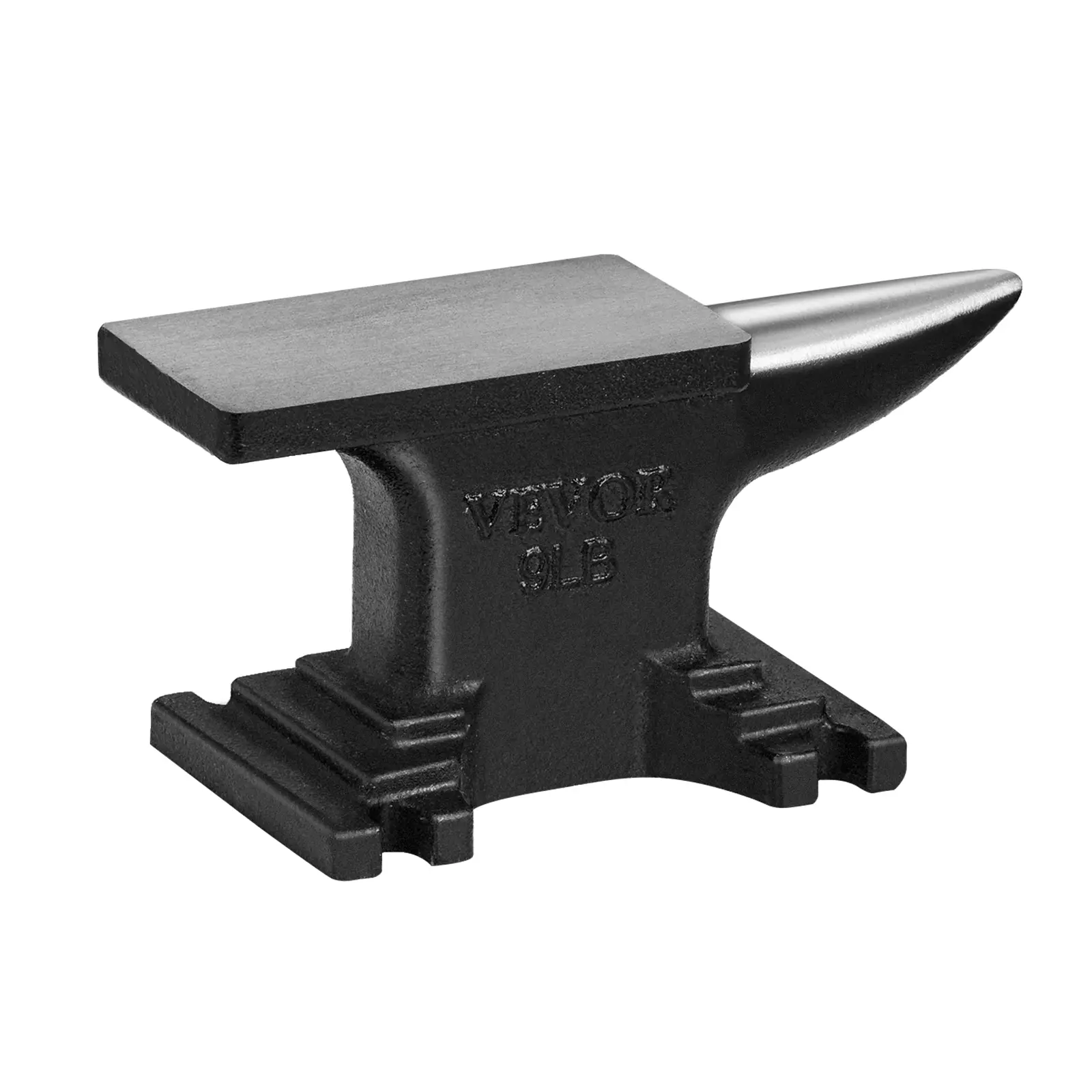 VEVOR Enclume forgeron 4 kg, acier moulé, dureté 50HRC. Bijoutier, artisanat.