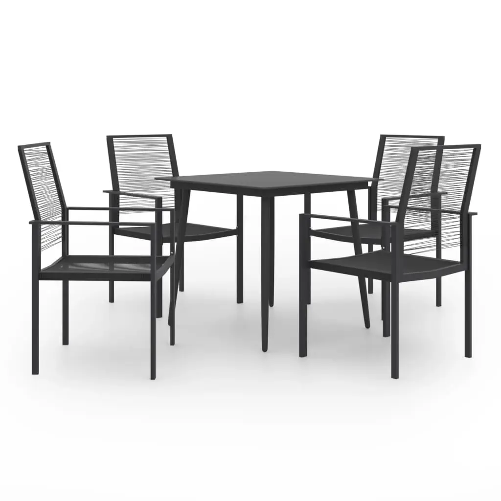 Ensemble à manger de jardin 5 pcs vidaXL 3060256