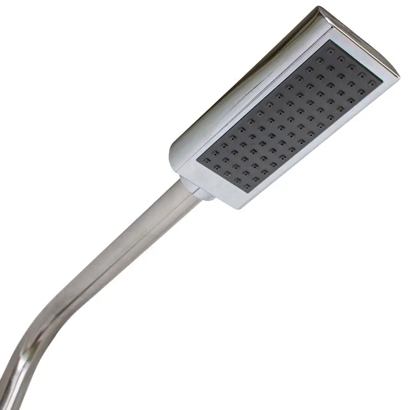 Douche de jardin en acier inoxydable avec lave-pied Gre Pools
