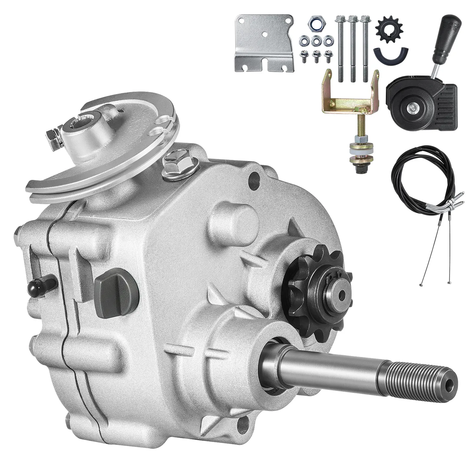 VEVOR Embrayage entraînement compatible moteur 2-7 HP, 2300 tr/min, 3 vitesses. UTV.