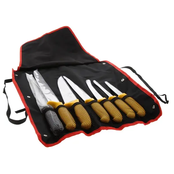 Ensemble 6 Couteaux, 1 Fusil, 1 Sac Convertible en Tablier – Pradel