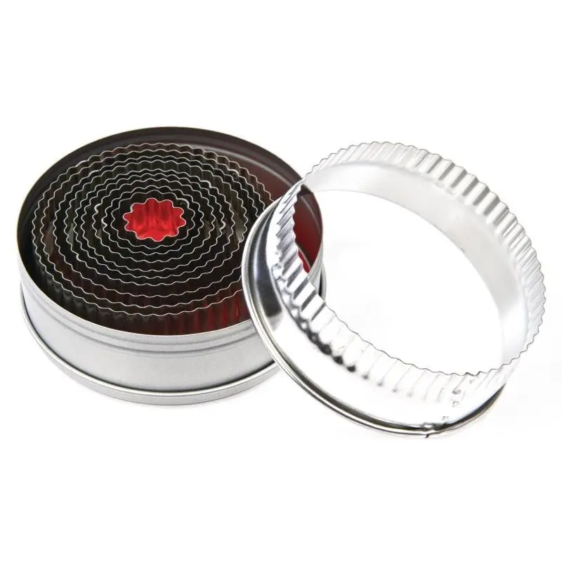 Emporte-Pièce Ronds Cannelés Lot de 11 – Vogue