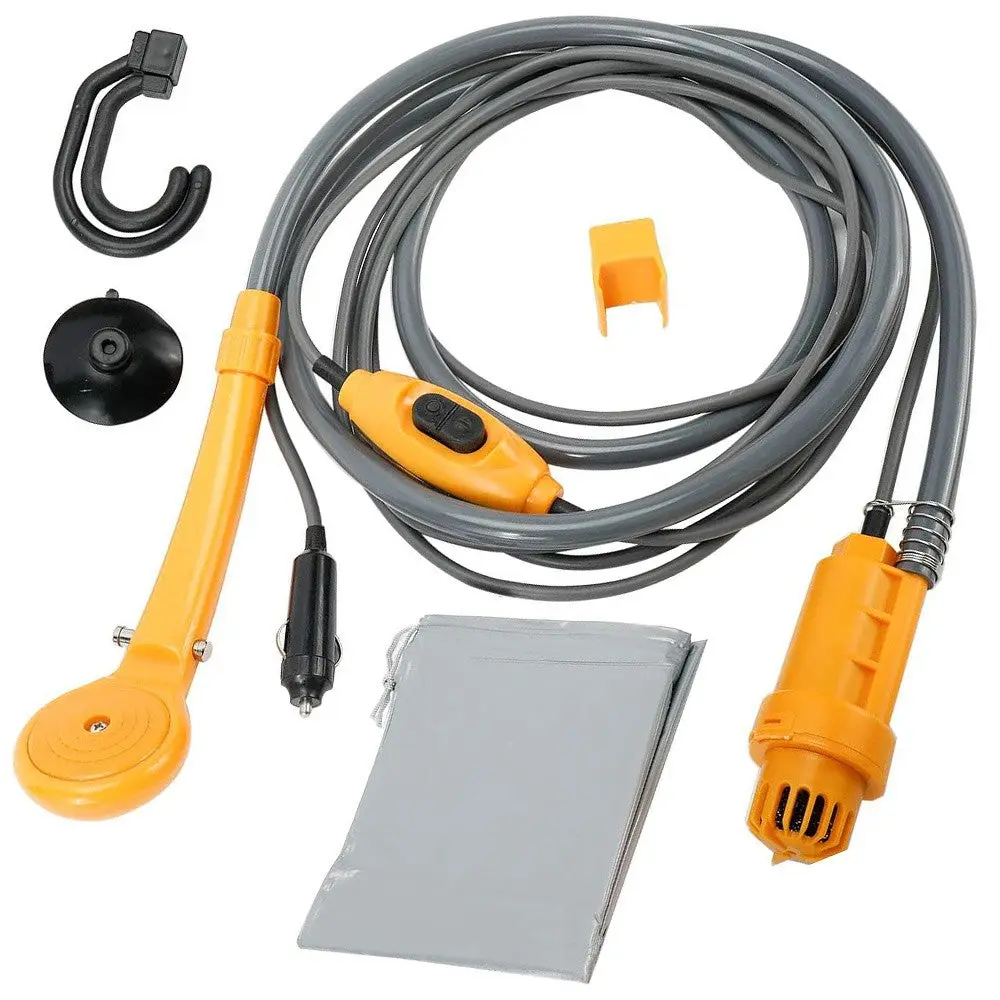 Douche touristique 12v camping-car