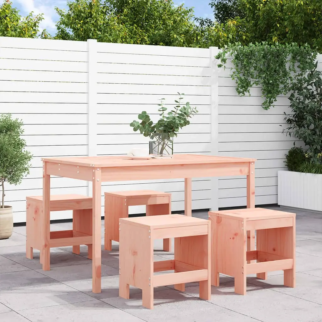 Ensemble à manger de jardin 5pcs bois massif Douglas vidaXL 3157720