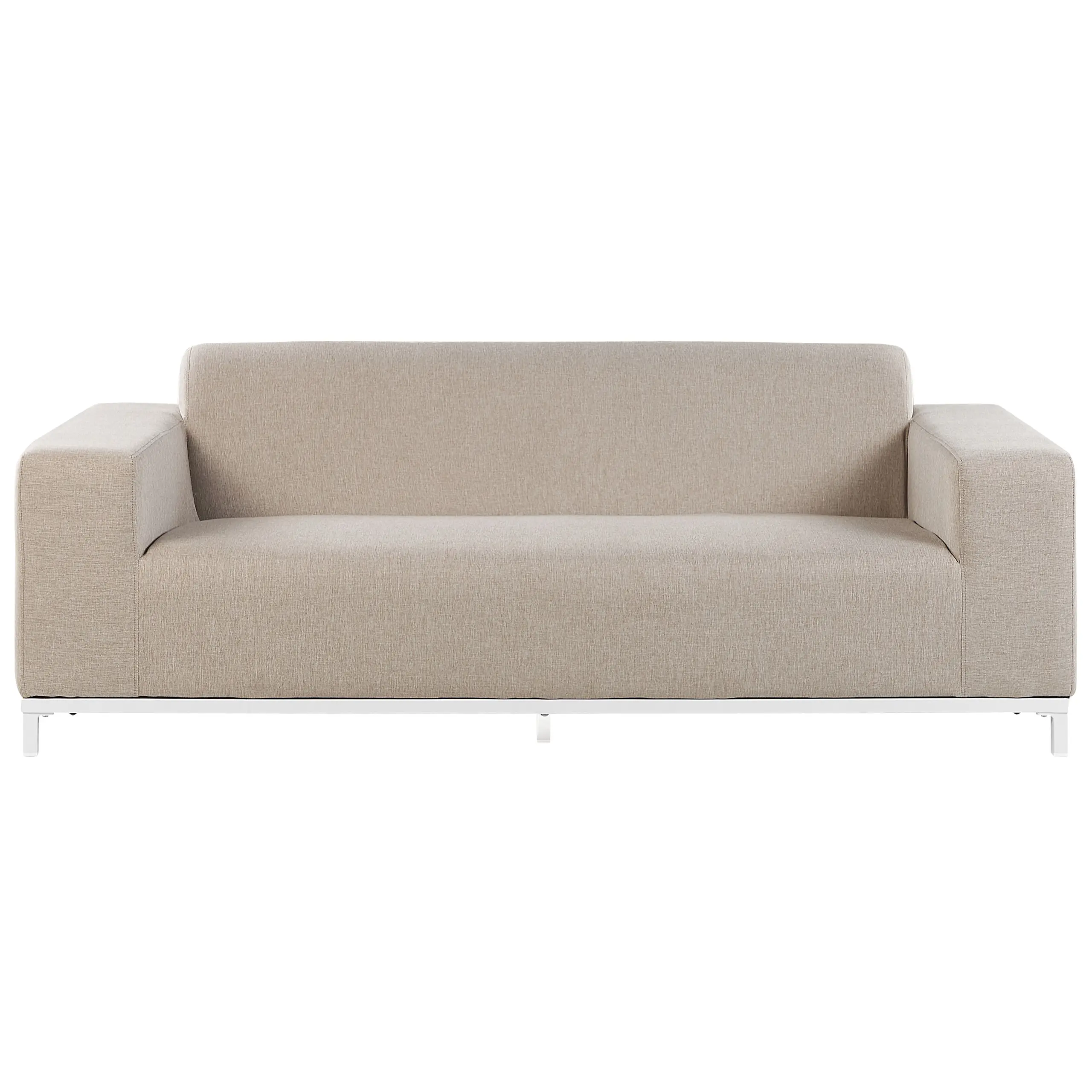 Canapé de jardin Tissu Beige ROVIGO – Beliani