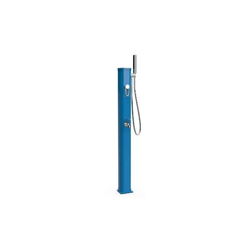 FORMIDRA – Douche solaire 20 L Jolly Go Bleu – Formidra – Aluminium – Mitigeur – Douchette amovible