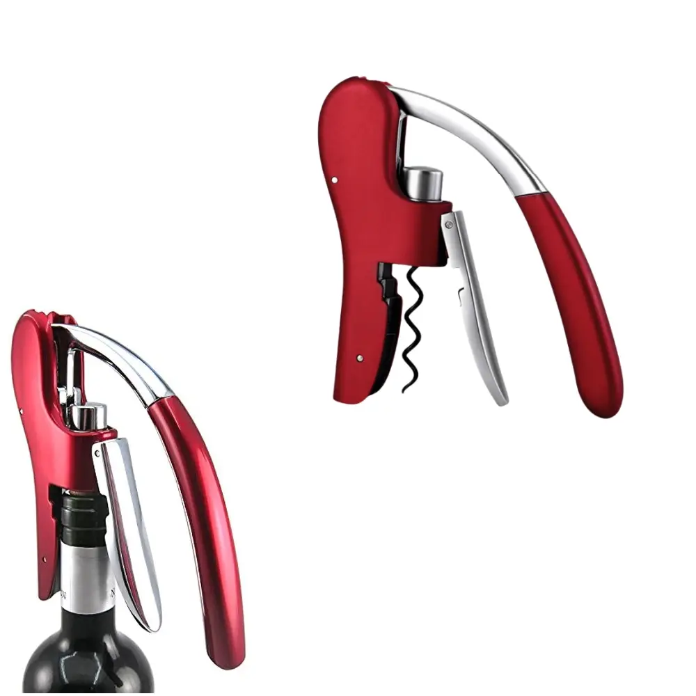 Décapsuleur professionnel en alliage de zinc rouge – MCBOSON