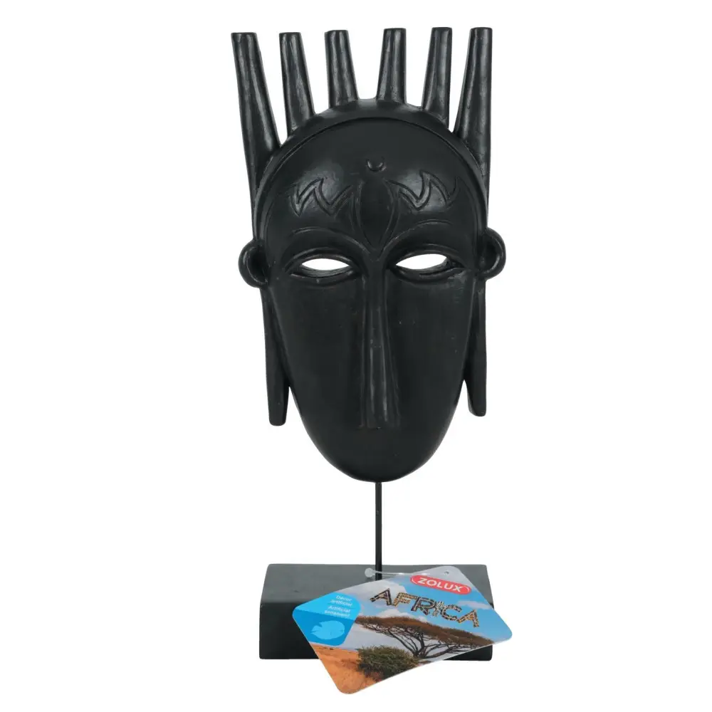 Décoration Africa masques homme taille L. Aquarium.