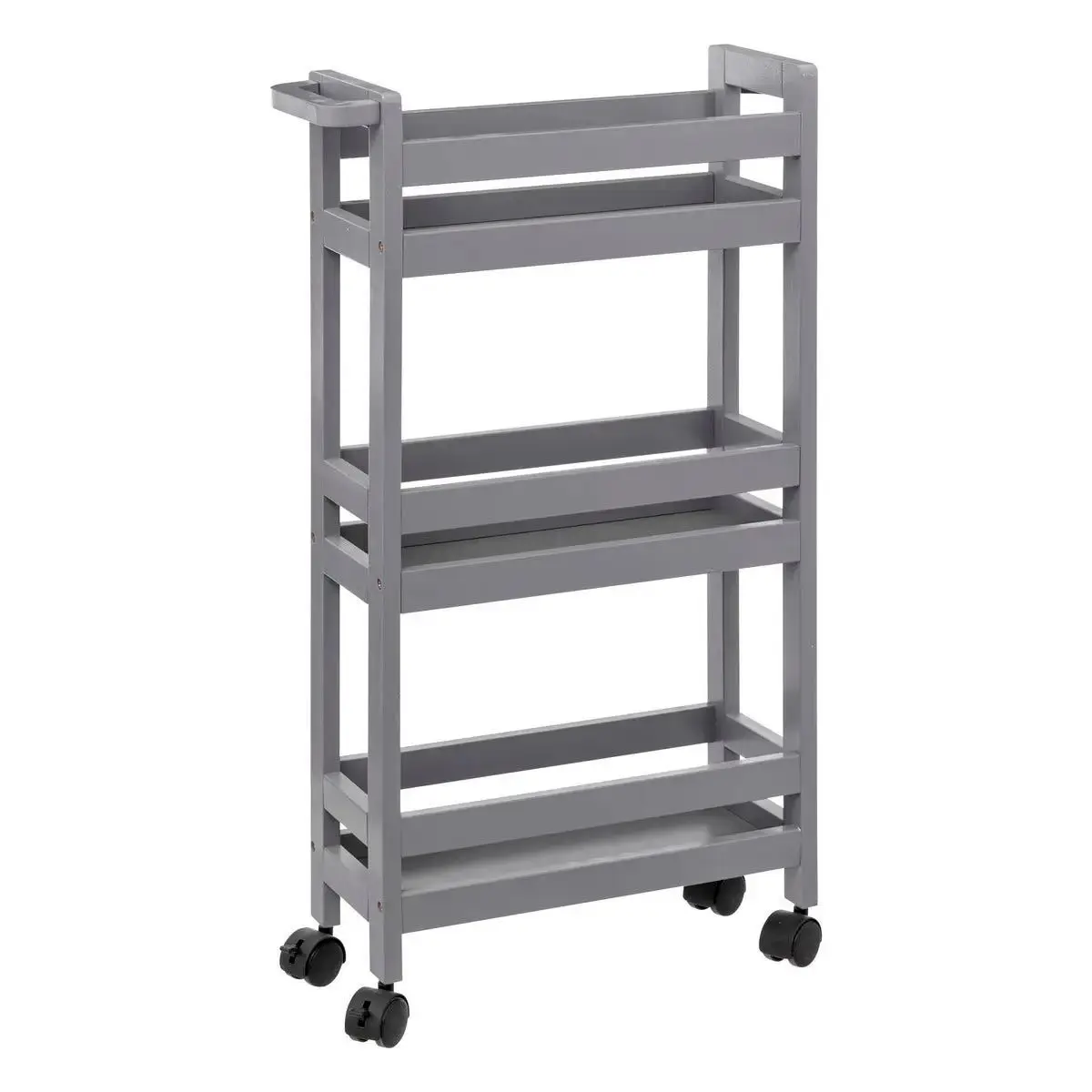 Desserte de Cuisine «3 Niveaux» 75cm Gris Béton