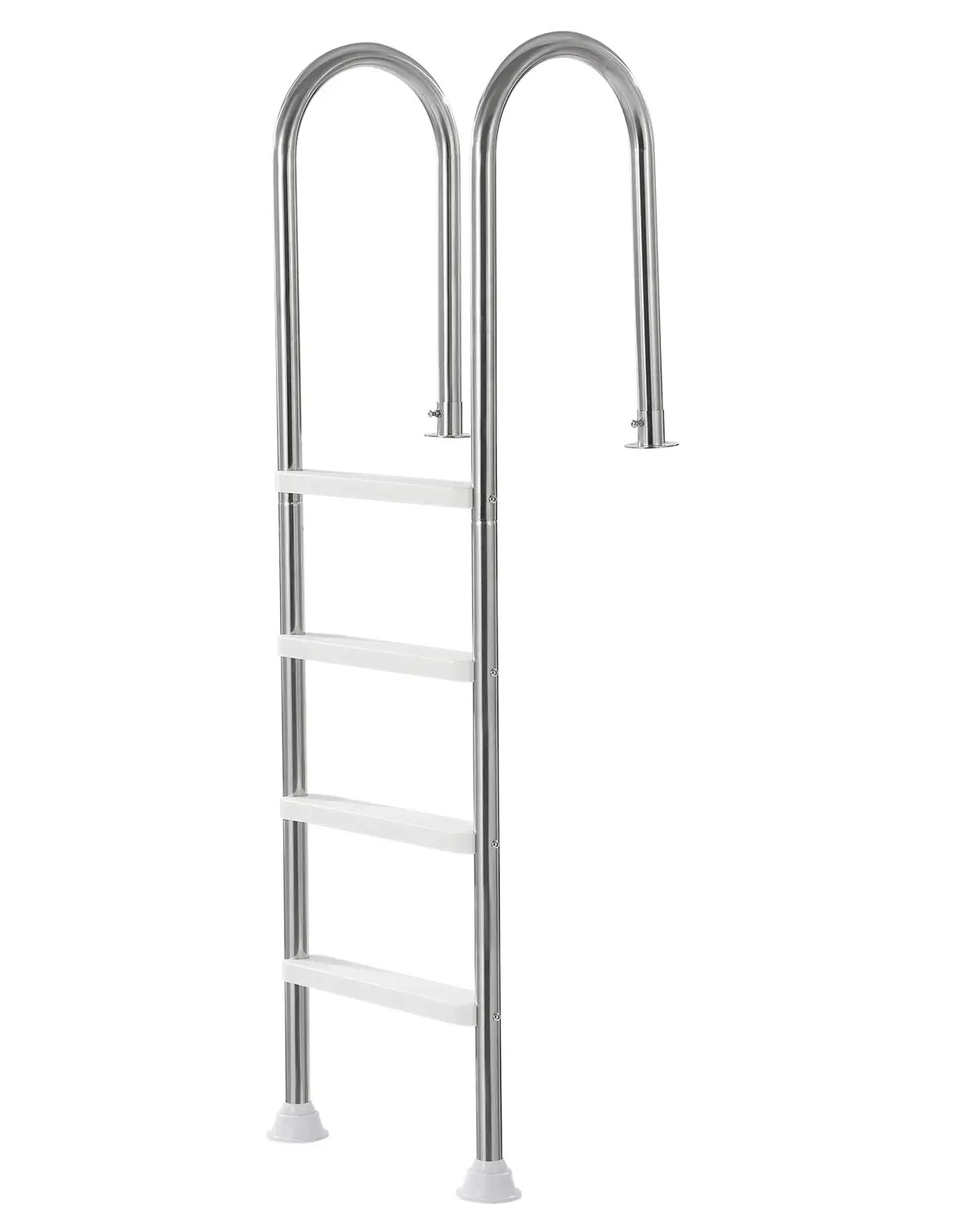 VEVOR Échelle piscine inox 4 marches antidérapantes, charge 120kg, pour piscines 137cm, terrasse/jardin/intérieur/extérieur.
