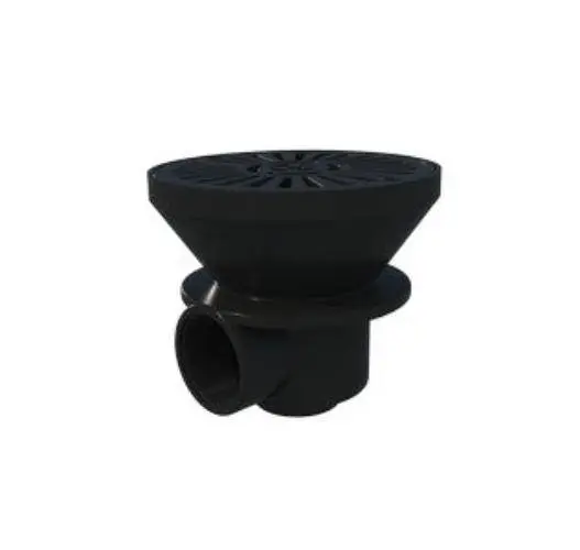 Drain de fond anthracite – béton